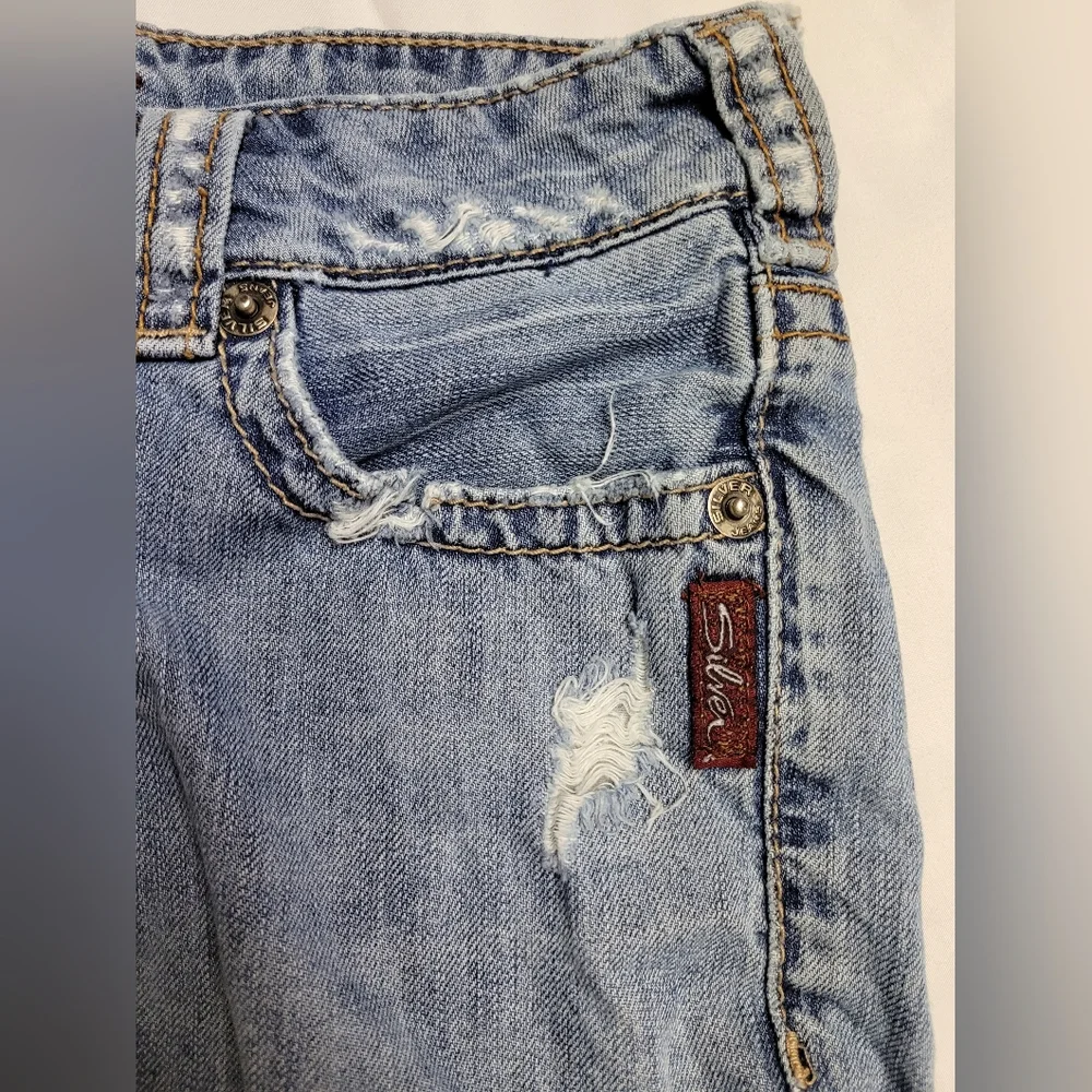 Silver Jeans Womens Jean Shorts Size 26 - Picture 2 of 14
